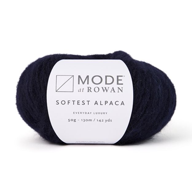 Picture of MODE at Rowan: Softest Alpaca 50g Midnight (011)
